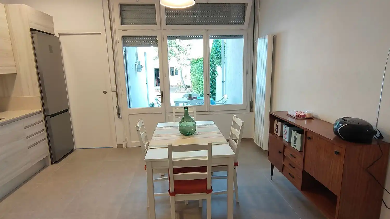 Menjador de Casa o xalet de lloguer en Terrassa amb Jardí privat, Terrassa i Moblat