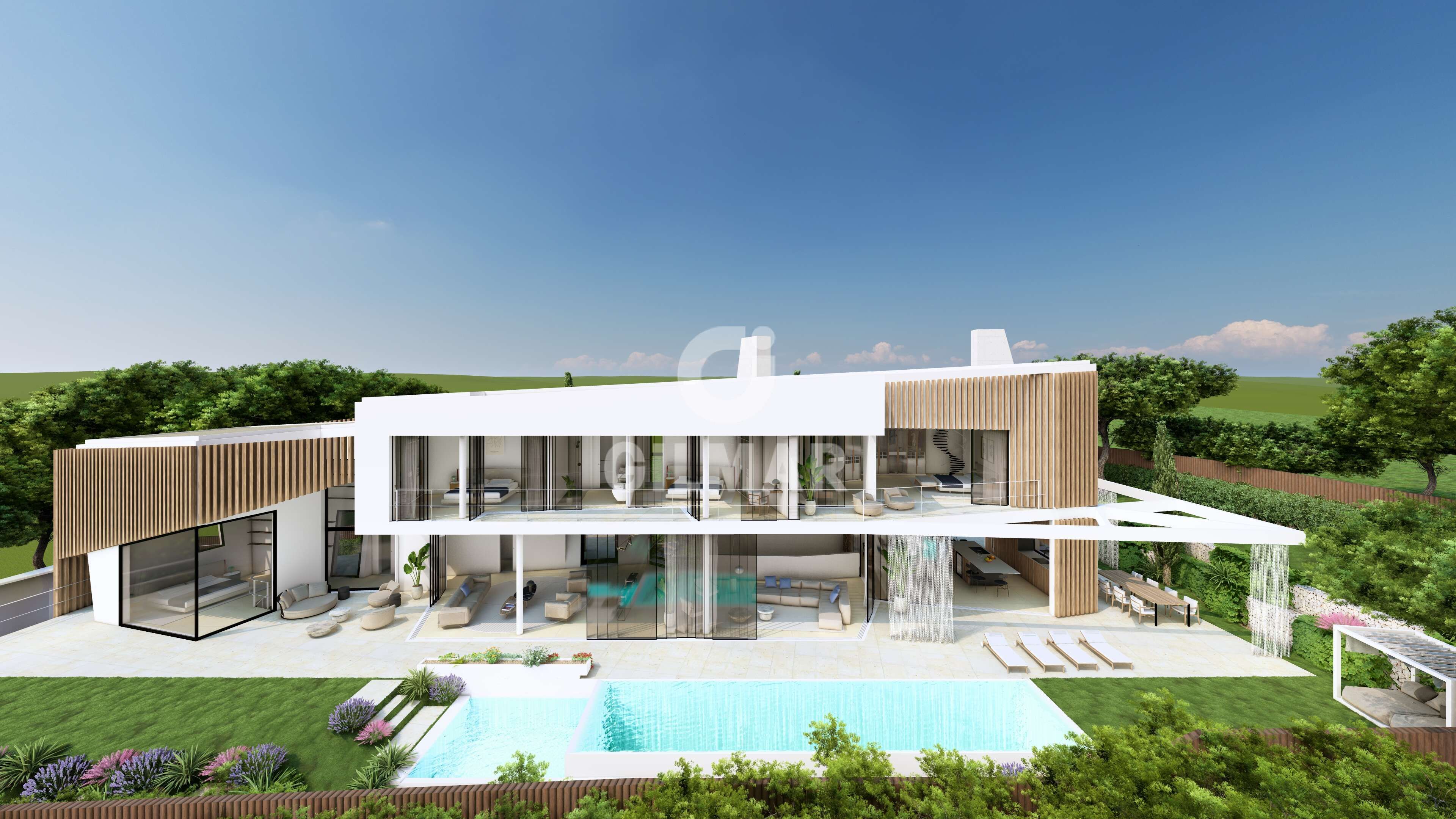 Garden of House or chalet for sale in  Madrid Capital  with Heating, Private garden and Swimming Pool