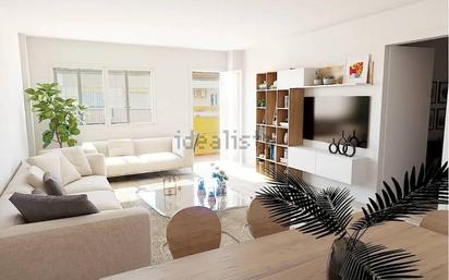 Living room of Flat for sale in  Sevilla Capital  with Air Conditioner, Heating and Terrace