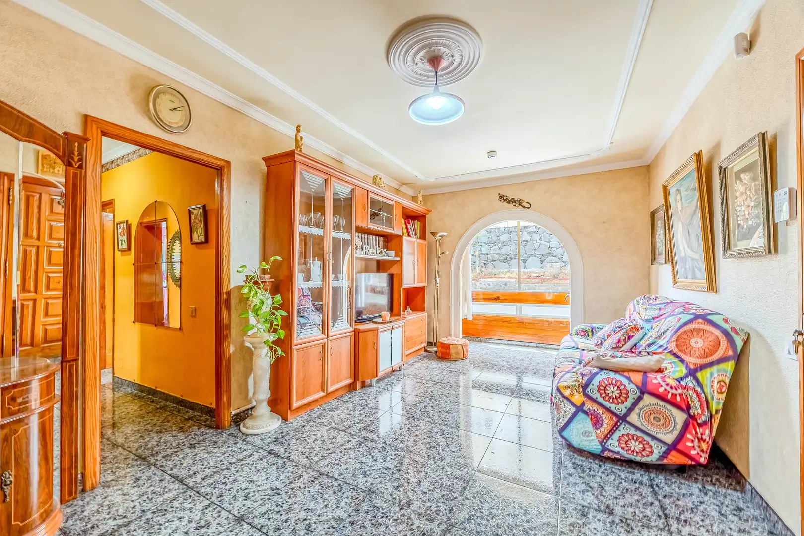 Sala de estar de Piso en venta en Las Palmas de Gran Canaria