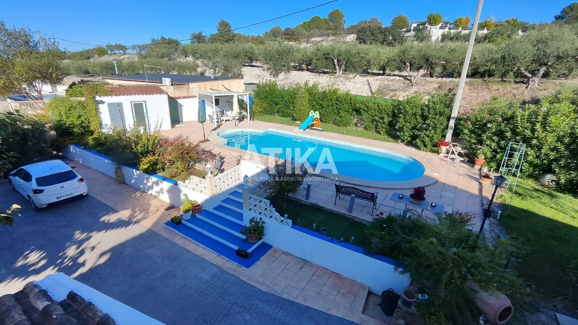 Piscina de Casa o chalet en venta en Ontinyent con Aire acondicionado, Calefacción y Jardín privado