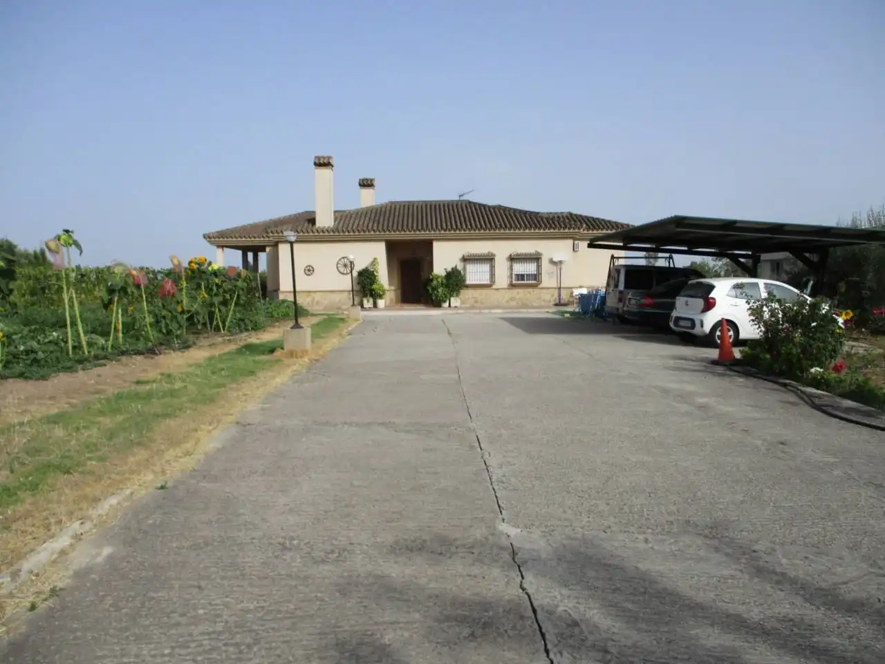 Exterior view of Houses for sale in Jerez de la Frontera  with Air Conditioner, Private garden and Furnished