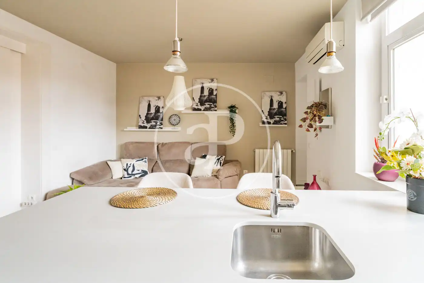 Kitchen of Flat for sale in Madrid  with Air Conditioner, Heating and Furnished