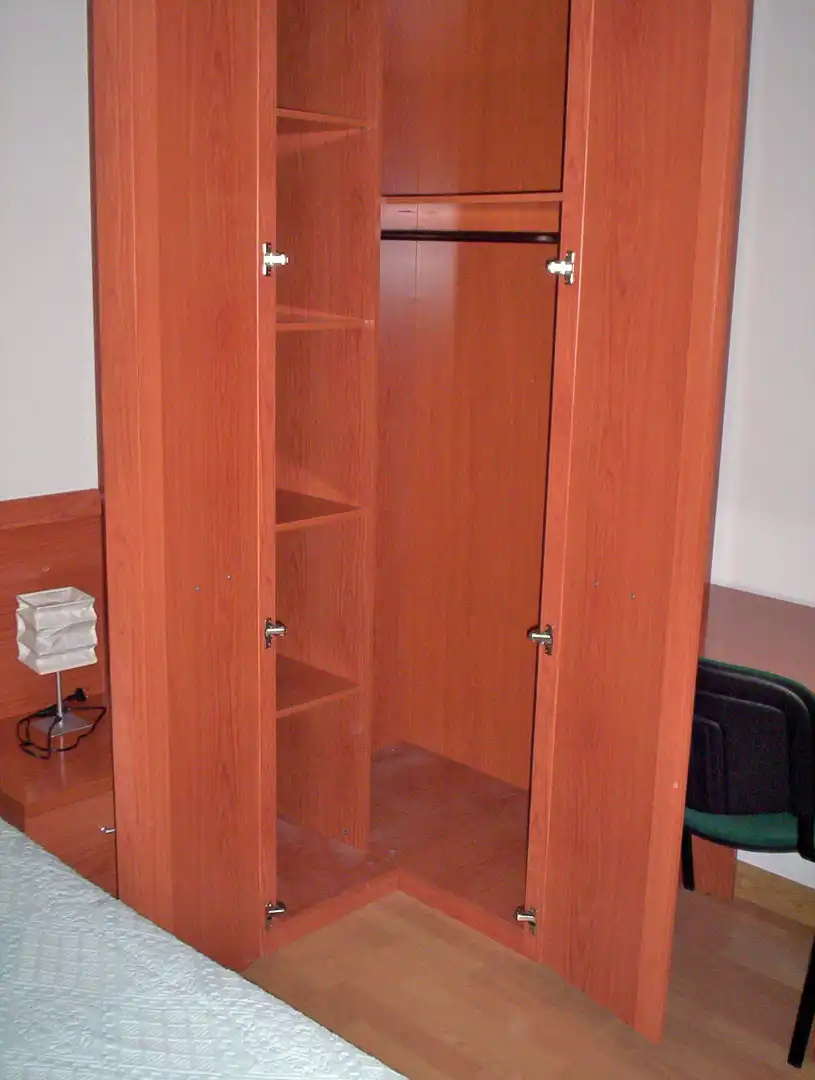 Bedroom of Flat for rent in Zaragoza  with Heating, Parquet flooring and Furnished