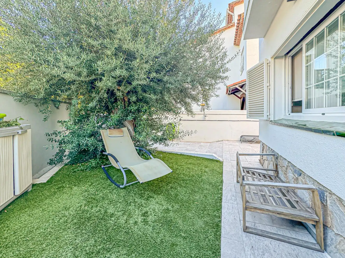 Terrassa de Casa o xalet en venda en Sant Pere de Ribes amb Aire condicionat, Calefacció i Jardí privat
