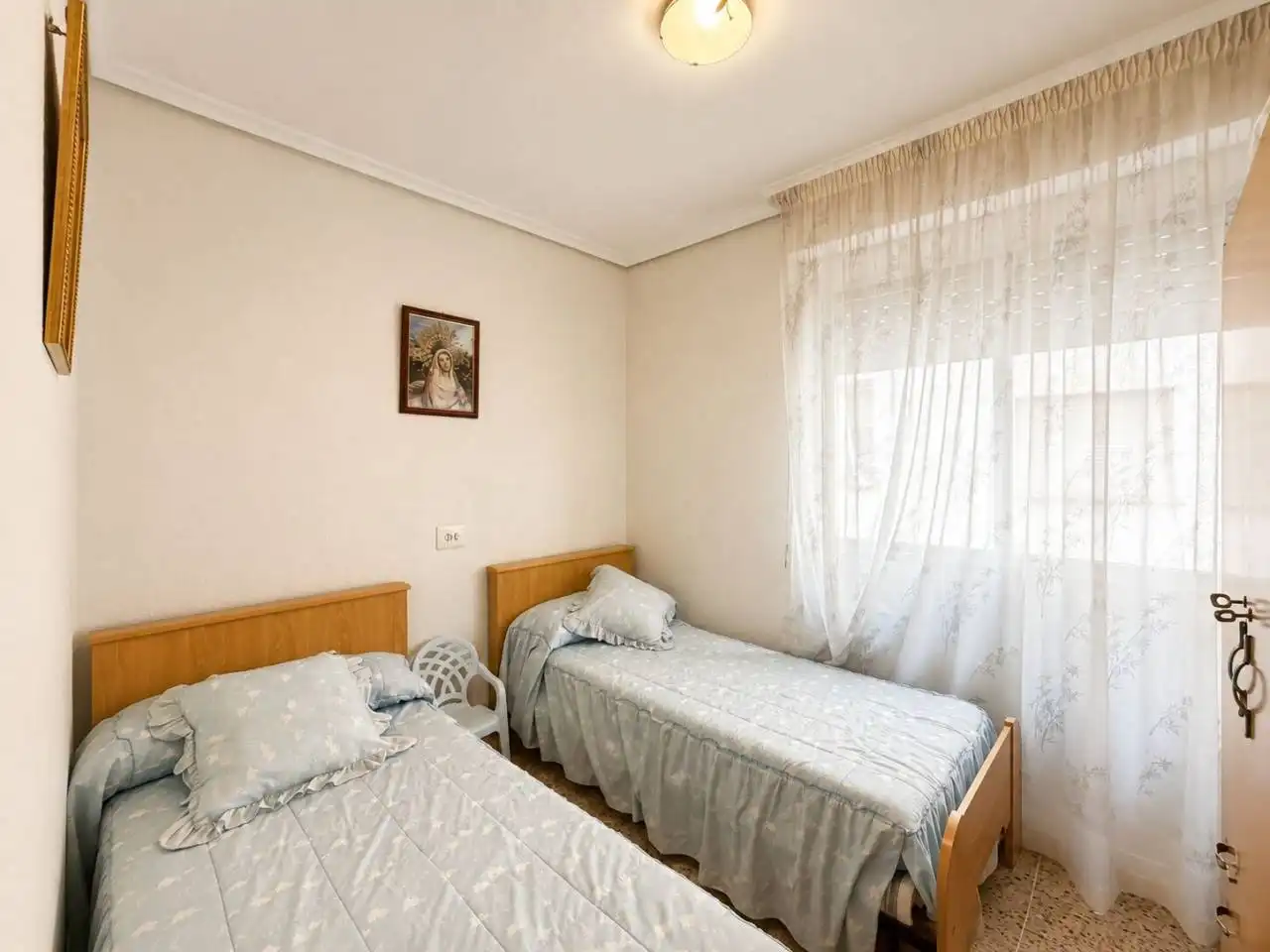 Bedroom of Flat for sale in Vila-real  with Storage room, Furnished and Balcony