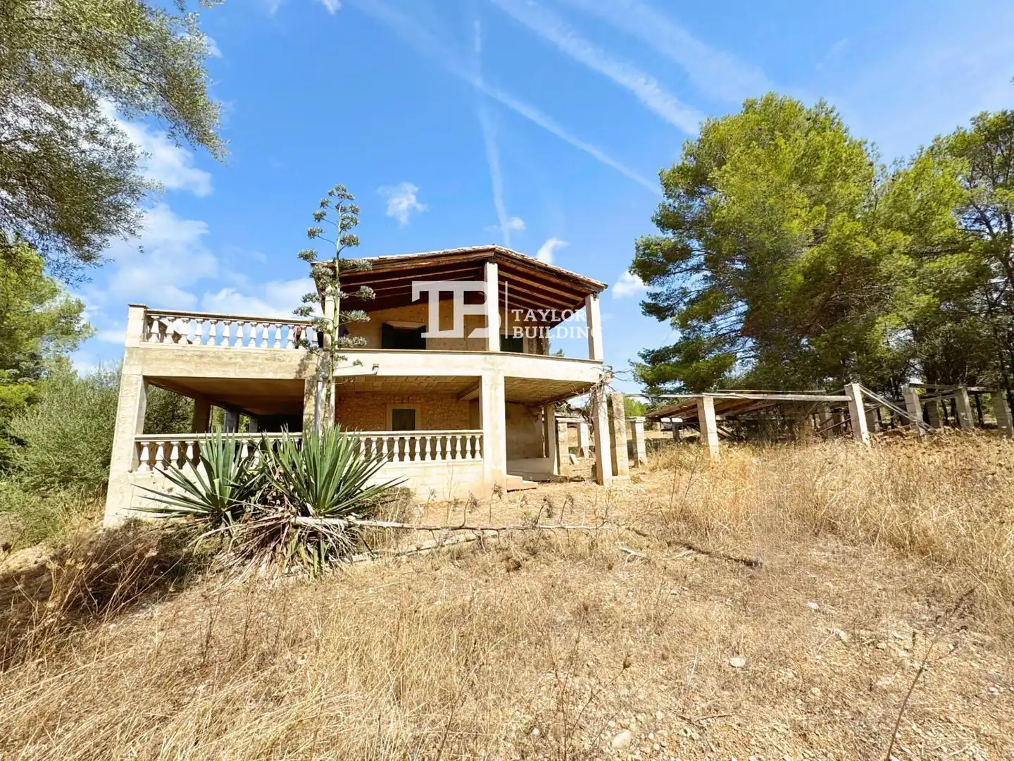 Vista exterior de Casa o xalet en venda en Alaró amb Terrassa i Piscina