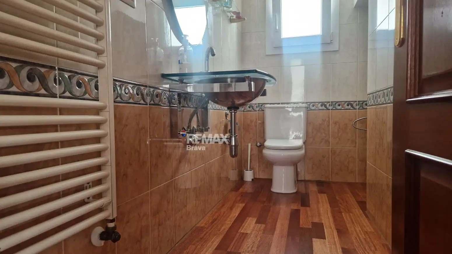 Bathroom of Houses for sale in Roses  with Air Conditioner, Private garden and Parquet flooring