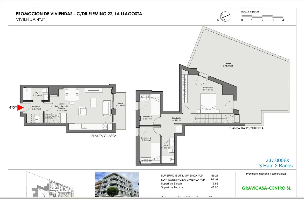 Dúplex amb terrassa en venda a La Llagosta, imagen 11