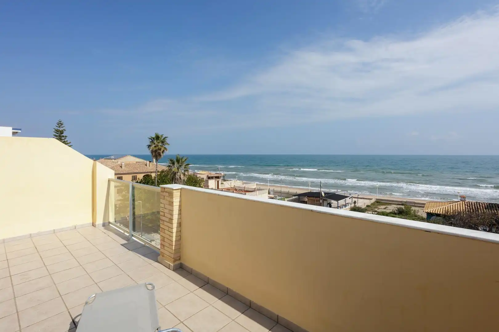 Terraza de Ático en venta en Piles con Aire acondicionado, Calefacción y Jardín privado