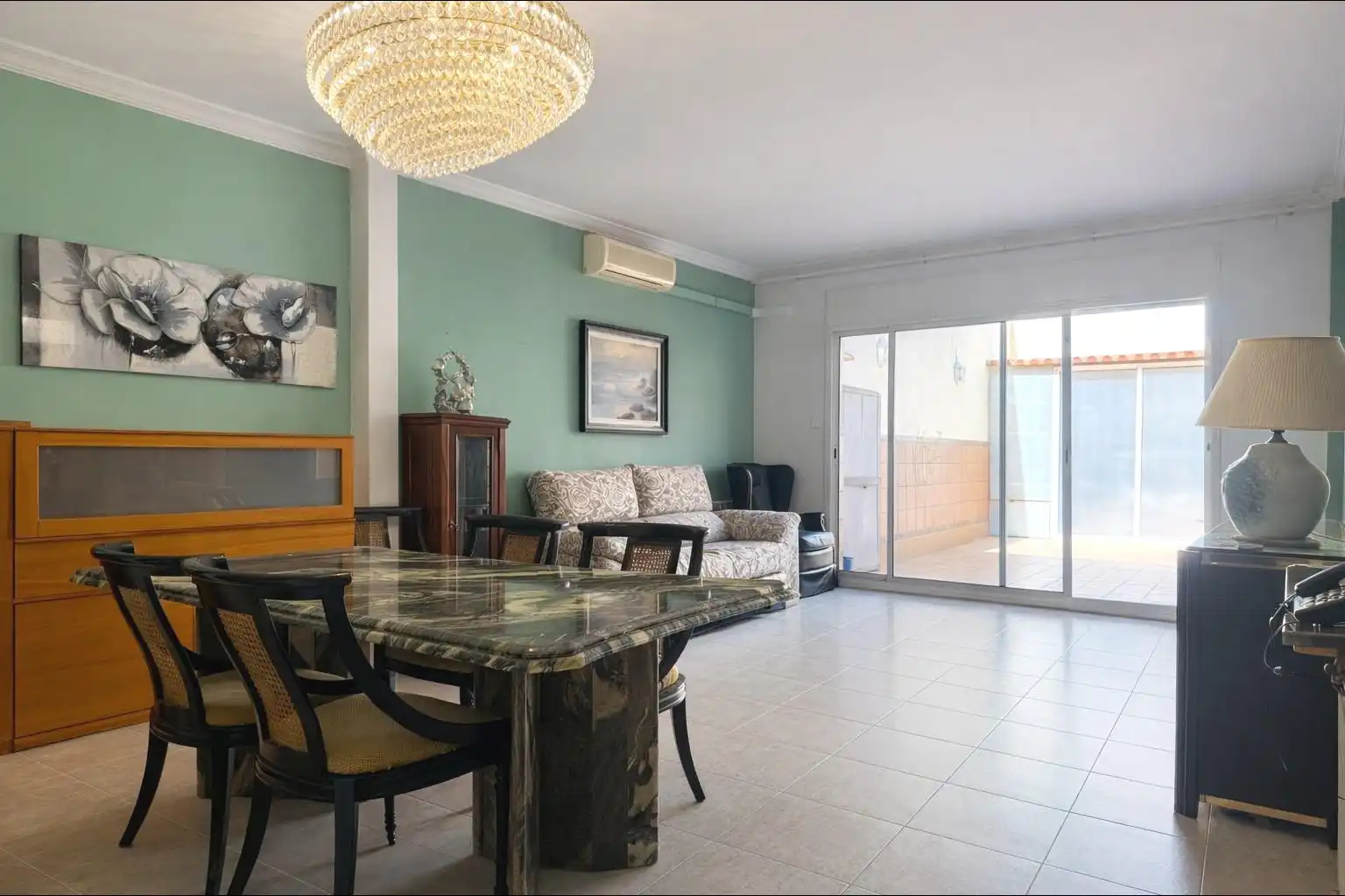Living room of Houses for sale in Sabadell  with Air Conditioner, Heating and Private garden