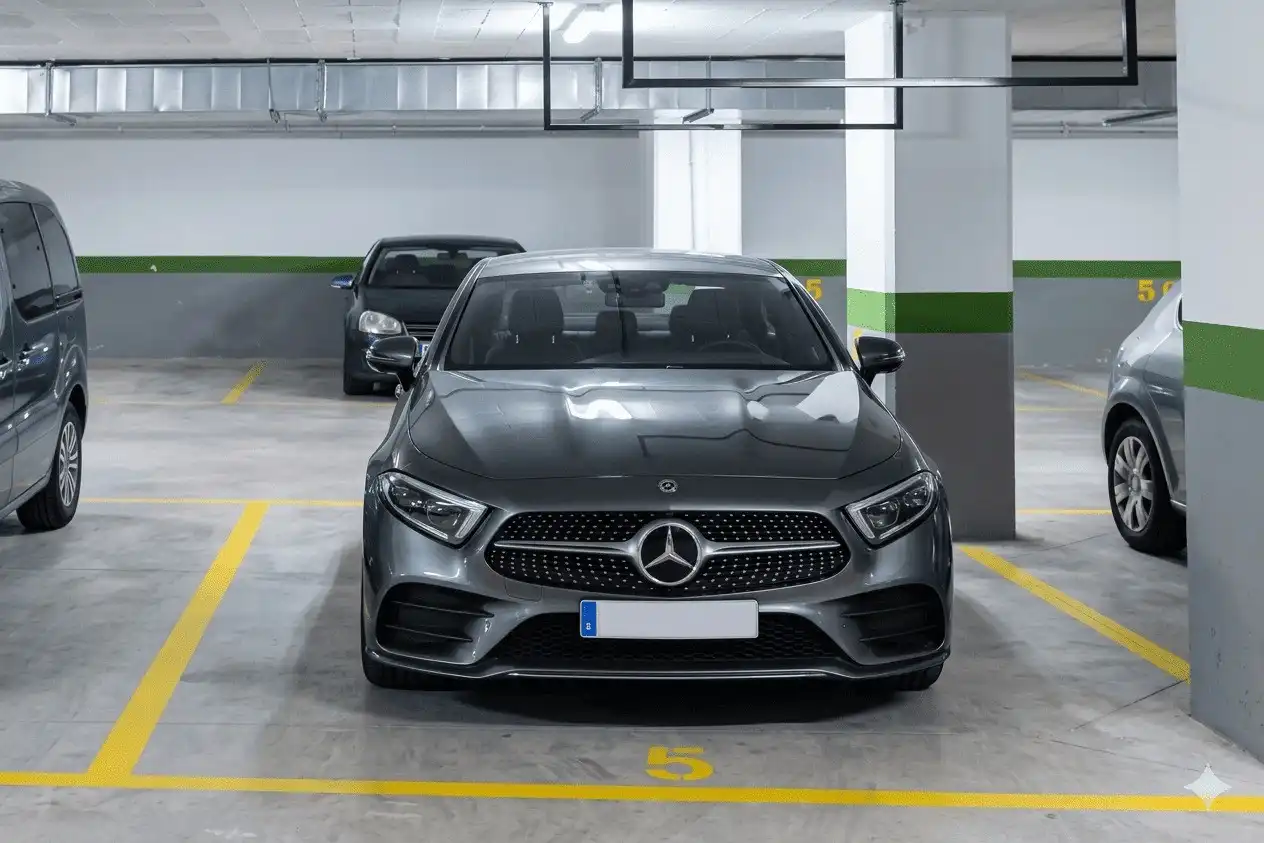 Parking de Apartamento de alquiler en Estepona con Aire acondicionado, Terraza y Amueblado