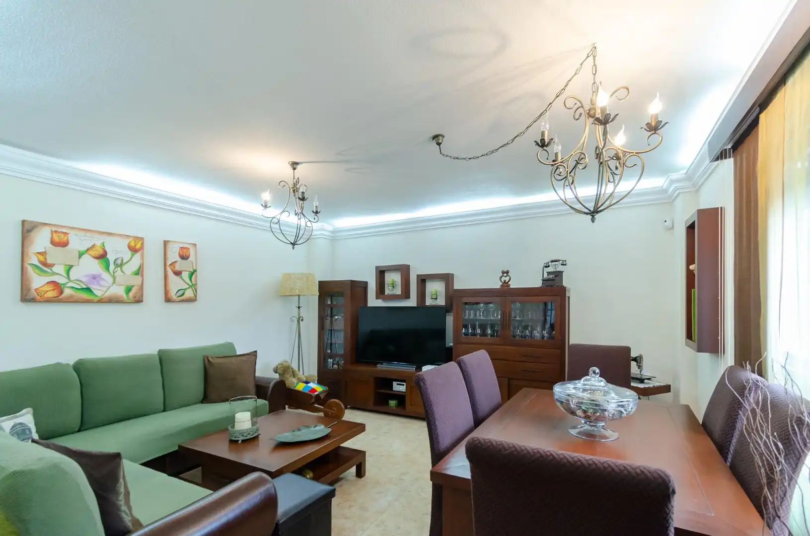 Living room of Houses for sale in Cartagena  with Air Conditioner, Terrace and Storage room