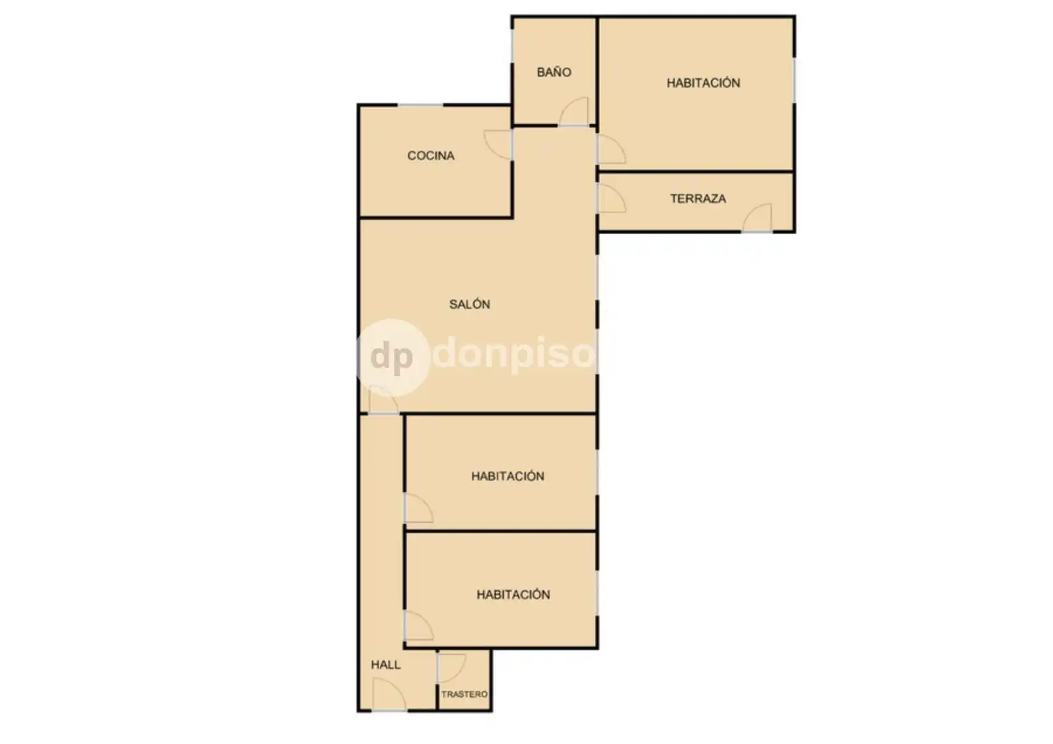 Piso en venta en Madrid con Calefacción, Jardín privado y Parquet