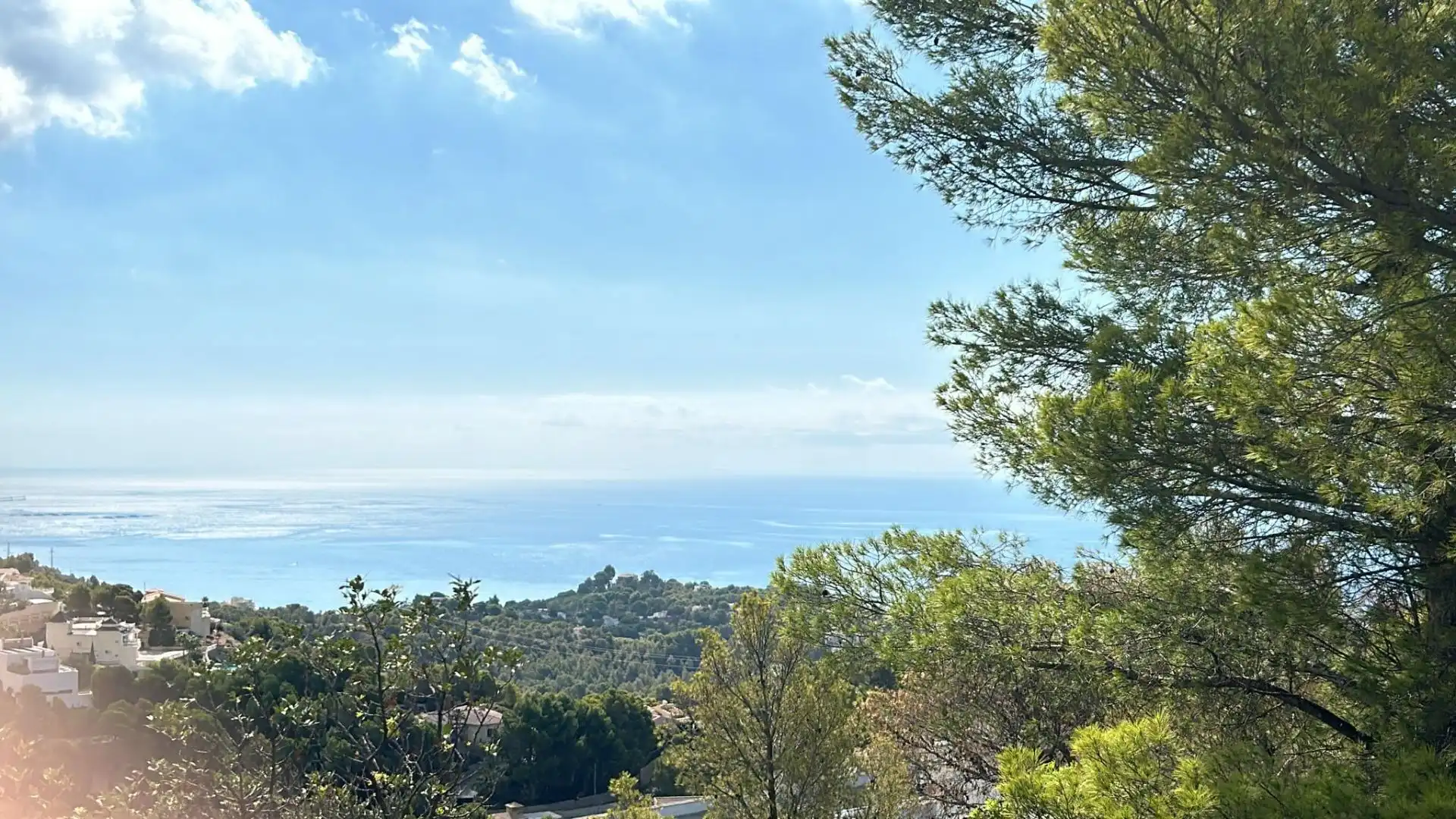 Vista exterior de Residencial en venta en Altea
