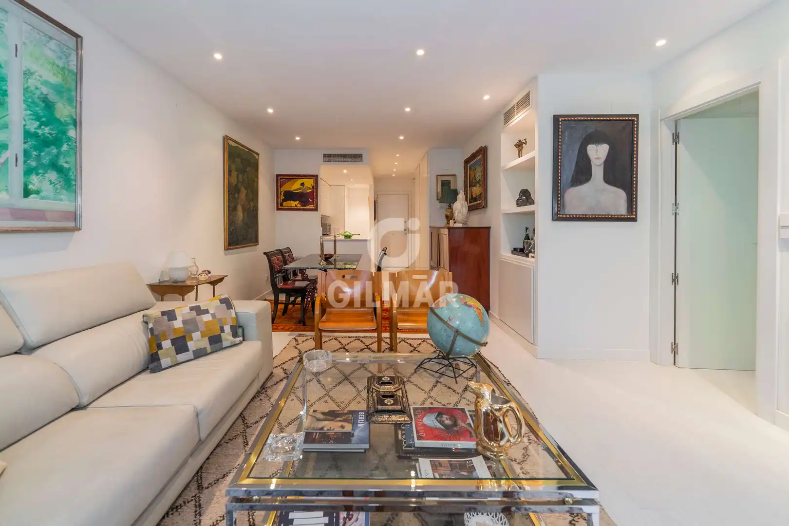 Sala de estar de Piso en venta en Madrid con Calefacción, Jardín privado y Piscina