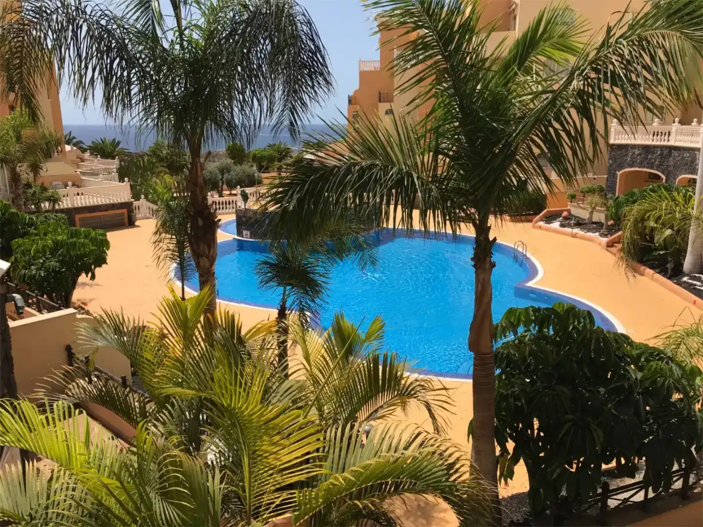 Piscina de Apartament de lloguer en Los Cristianos