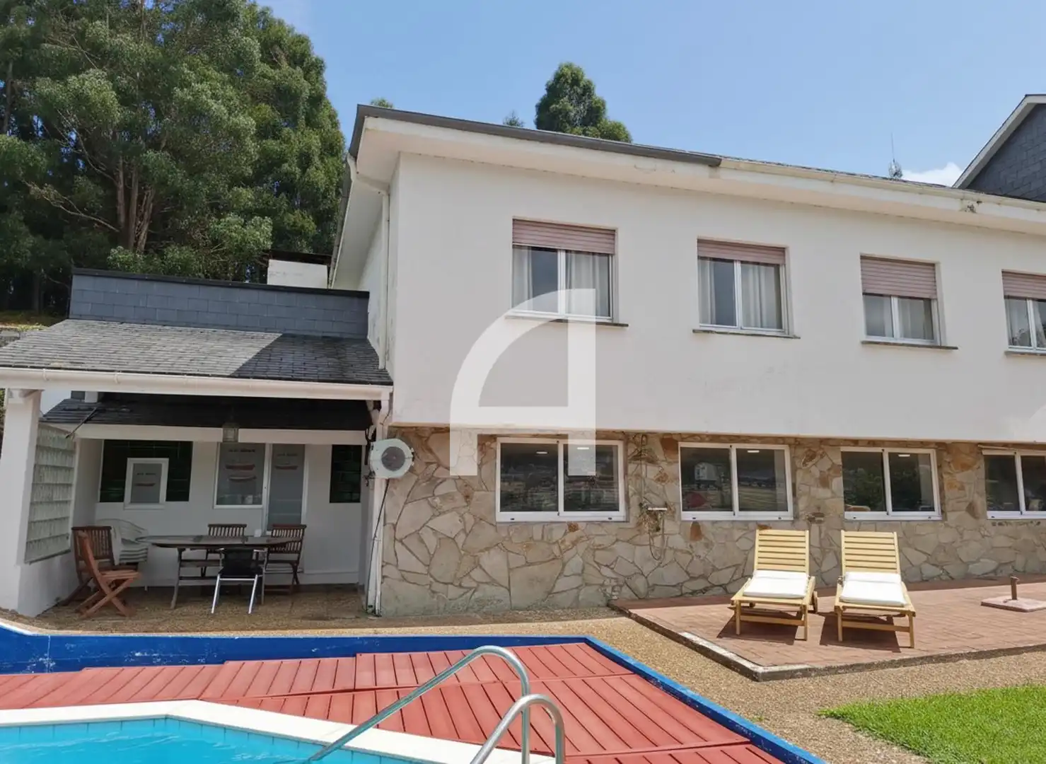 Exterior view of Houses for sale in O Vicedo   with Heating, Terrace and Storage room