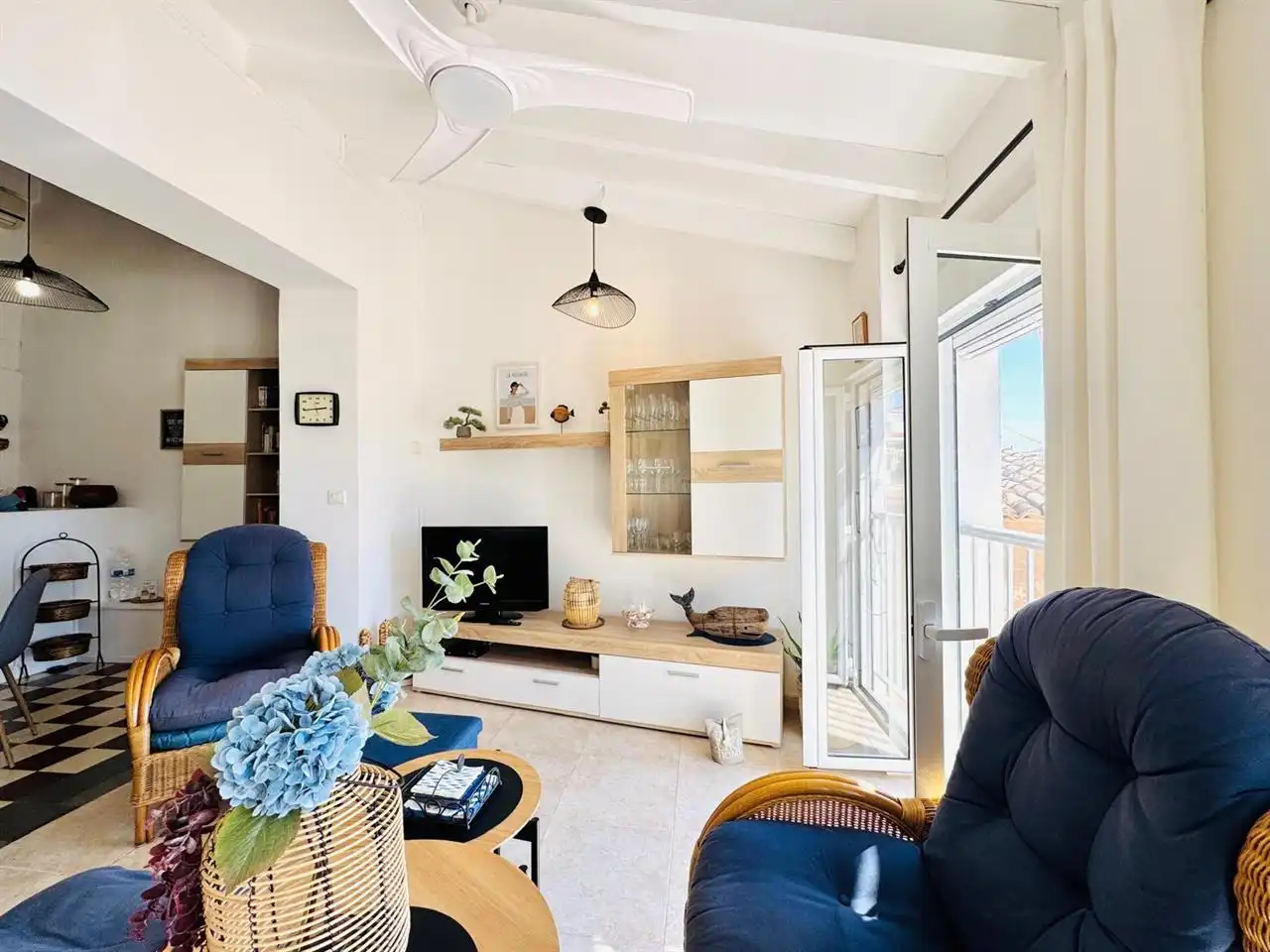 Sala d'estar de Àtic en venda en Villajoyosa / La Vila Joiosa amb Aire condicionat i Calefacció