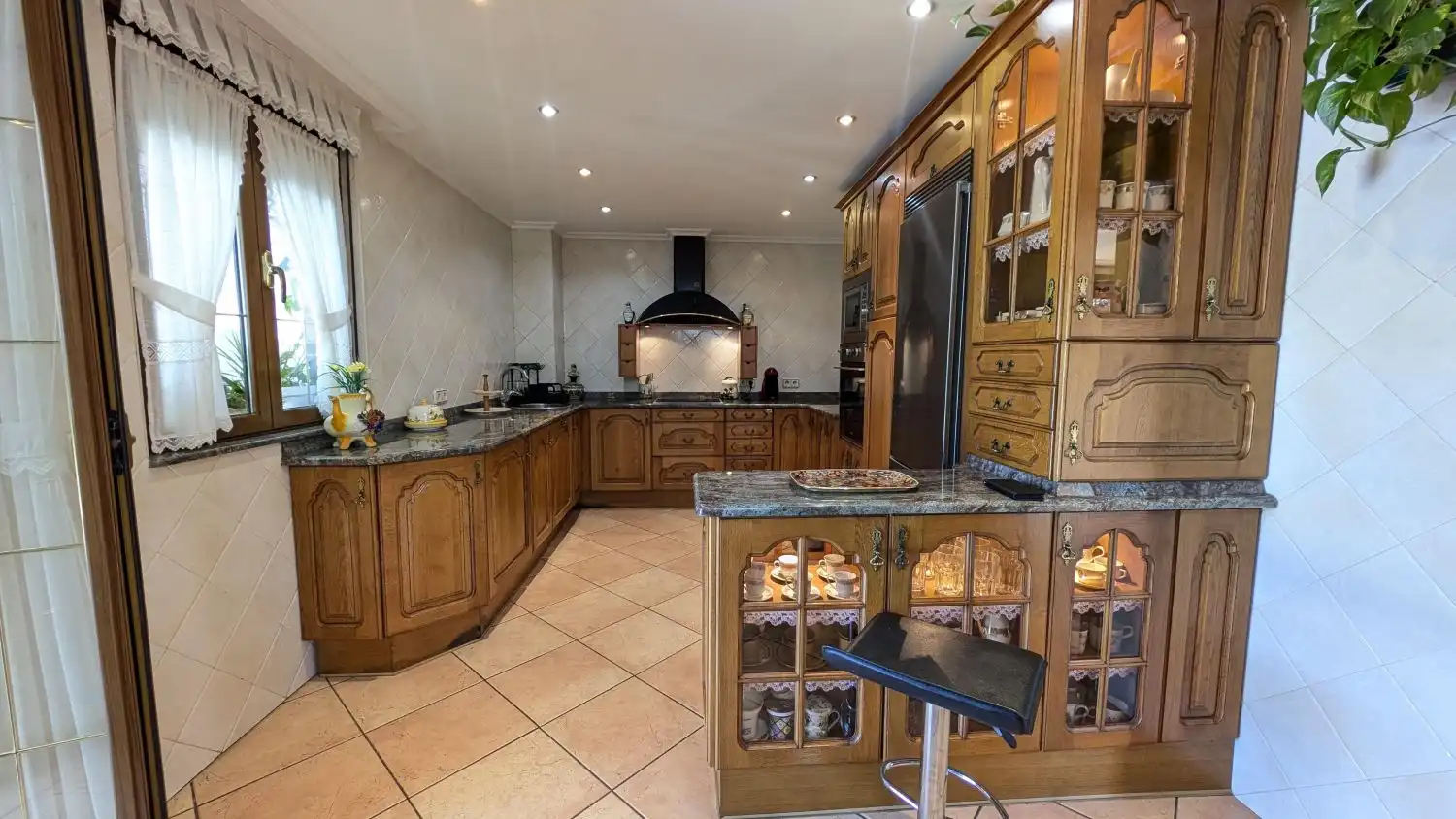 Kitchen of Houses for sale in Los Corrales de Buelna   with Heating, Private garden and Terrace