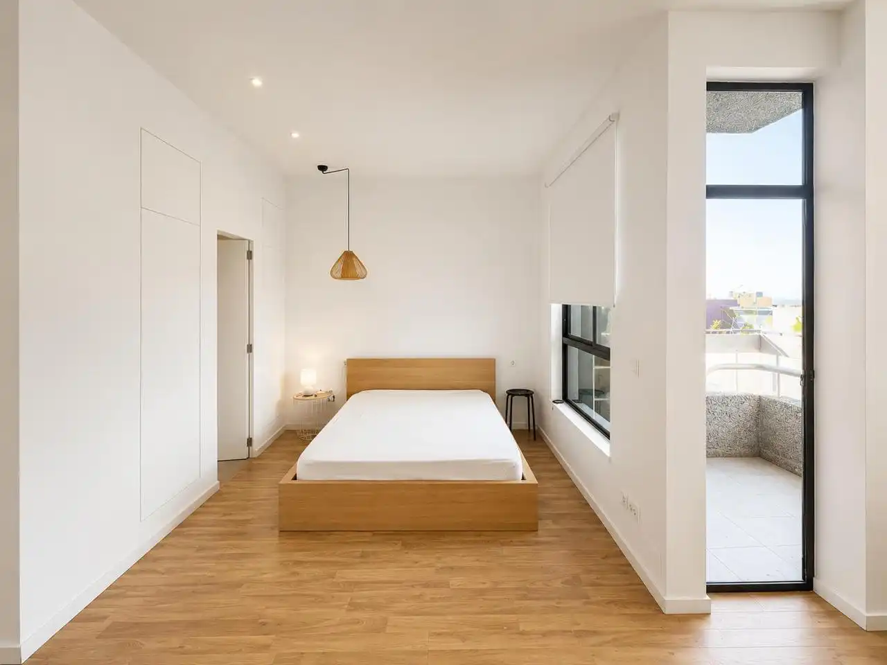 Bedroom of Study for rent in San Cristóbal de la Laguna  with Air Conditioner, Terrace and Furnished