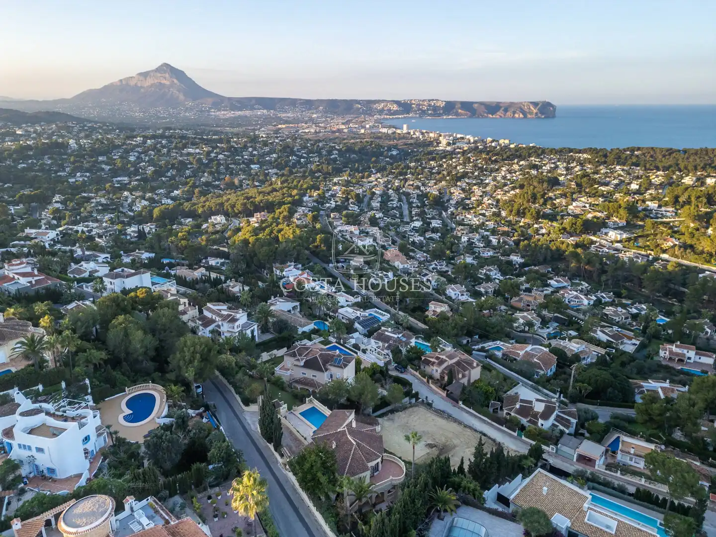 Exterior view of Houses for sale in Jávea / Xàbia  with Air Conditioner, Private garden and Terrace