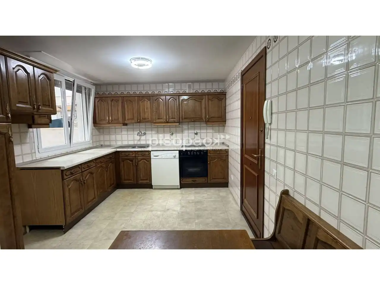 Kitchen of Flat for sale in  Pamplona / Iruña  with Heating, Parquet flooring and Terrace