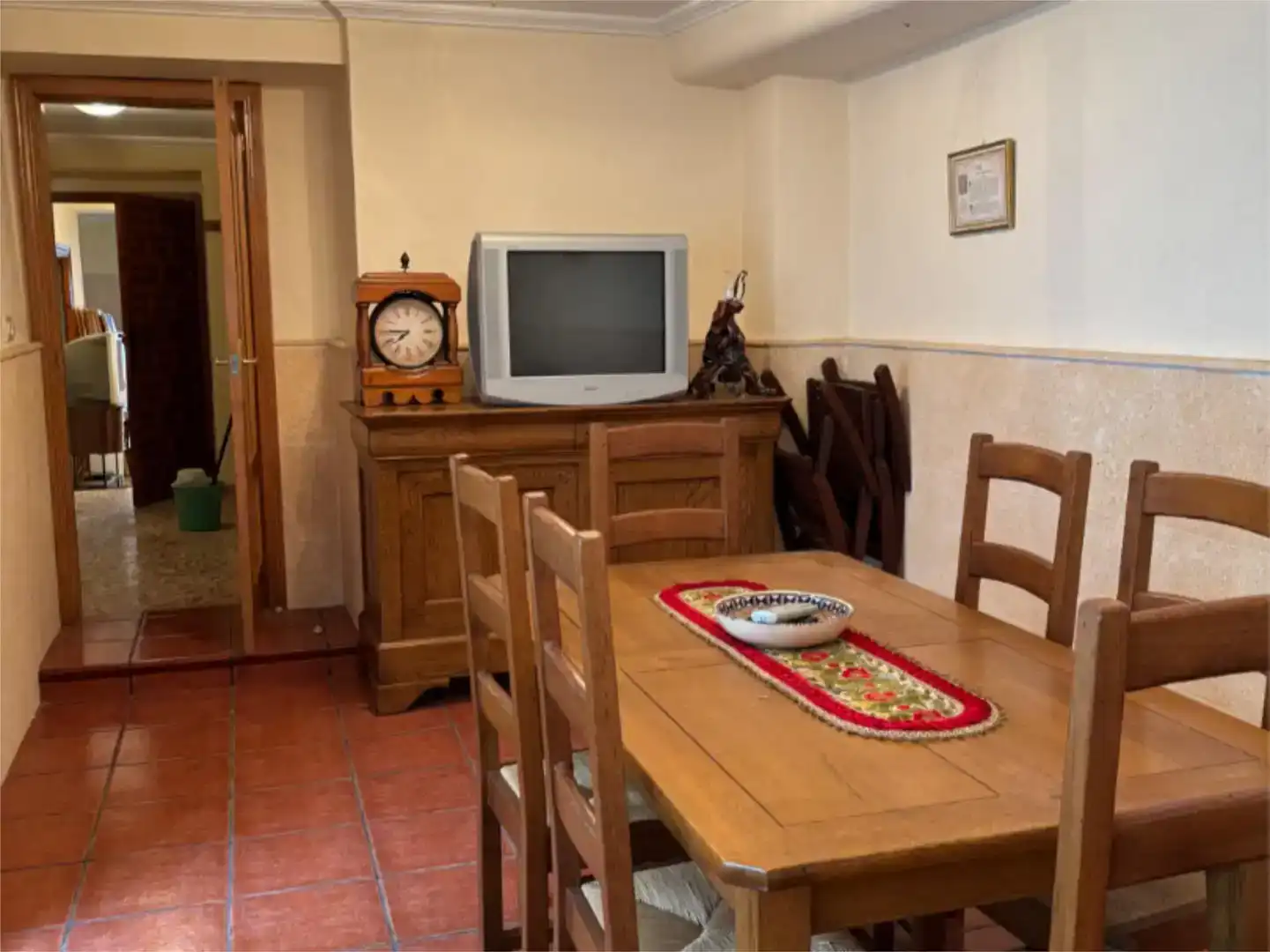 Comedor de Casa adosada en venta en La Vall d'Alcalà, Alicante