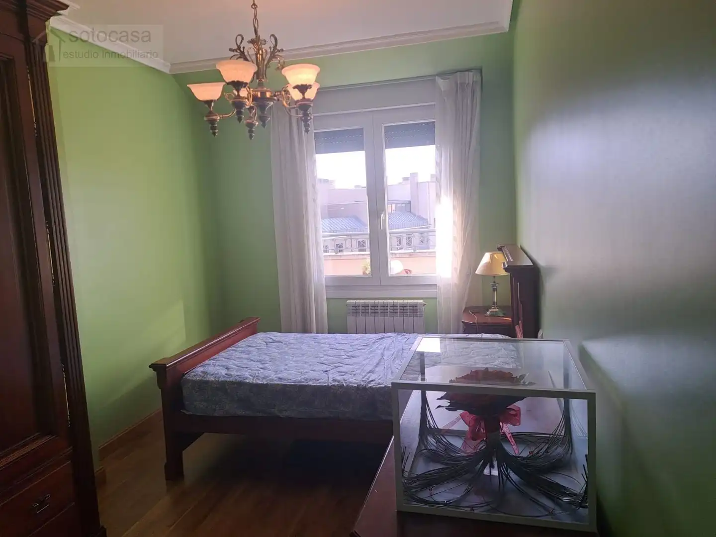 Bedroom of Attic for rent in Valladolid  with Heating, Terrace and Swimming Pool