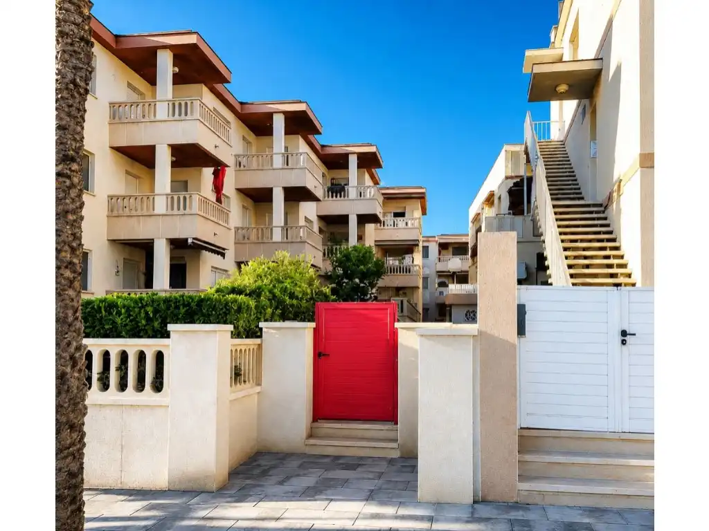 Vista exterior de Piso en venta en Cubelles