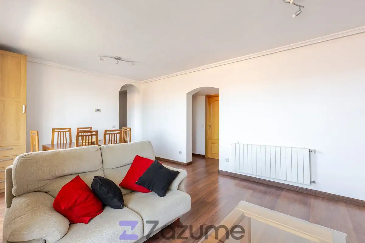 Sala de estar de Piso de alquiler en Madrid con Calefacción, Amueblado y Horno