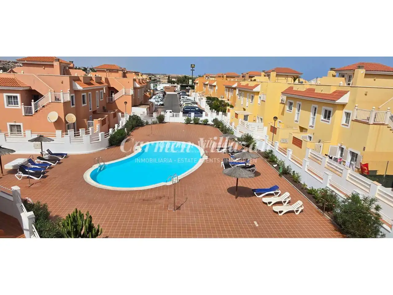 Vista exterior de Apartamento en venta en Antigua con Amueblado, Balcón y Piscina comunitaria