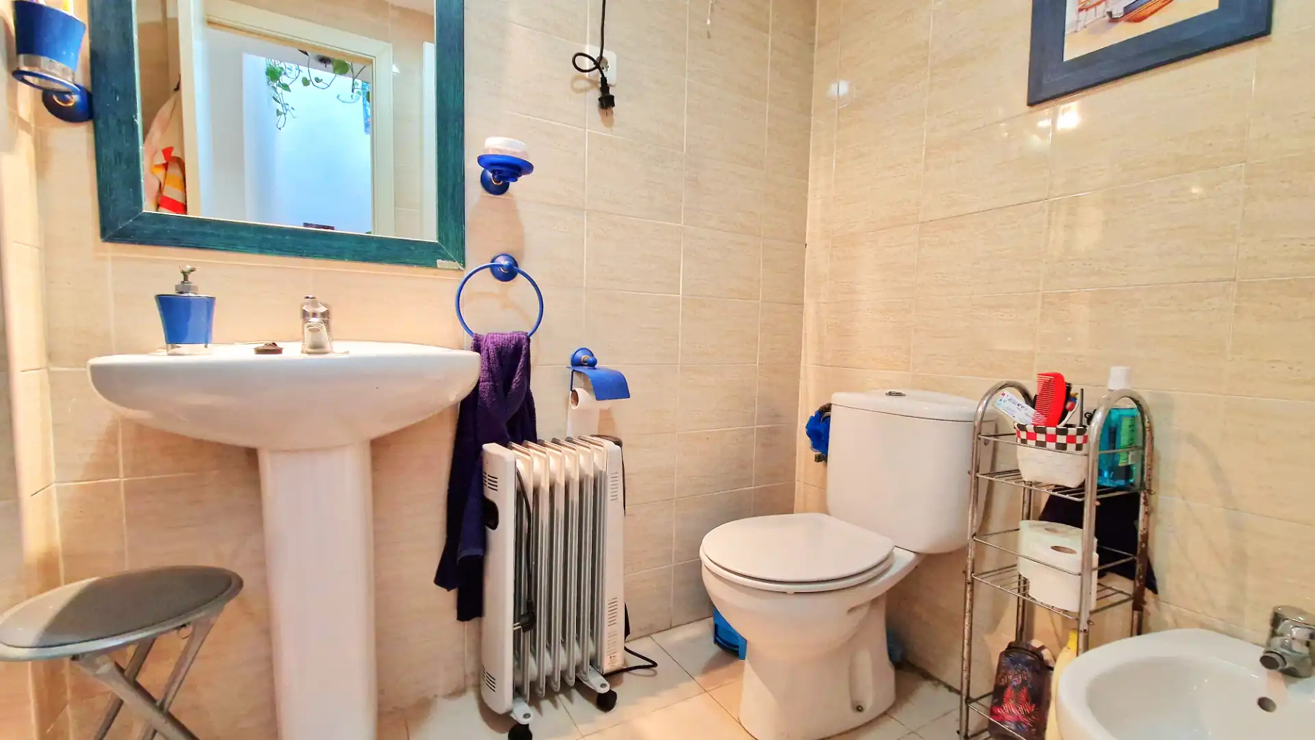 Baño de Casa adosada en venta en Málaga con Aire acondicionado y Terraza
