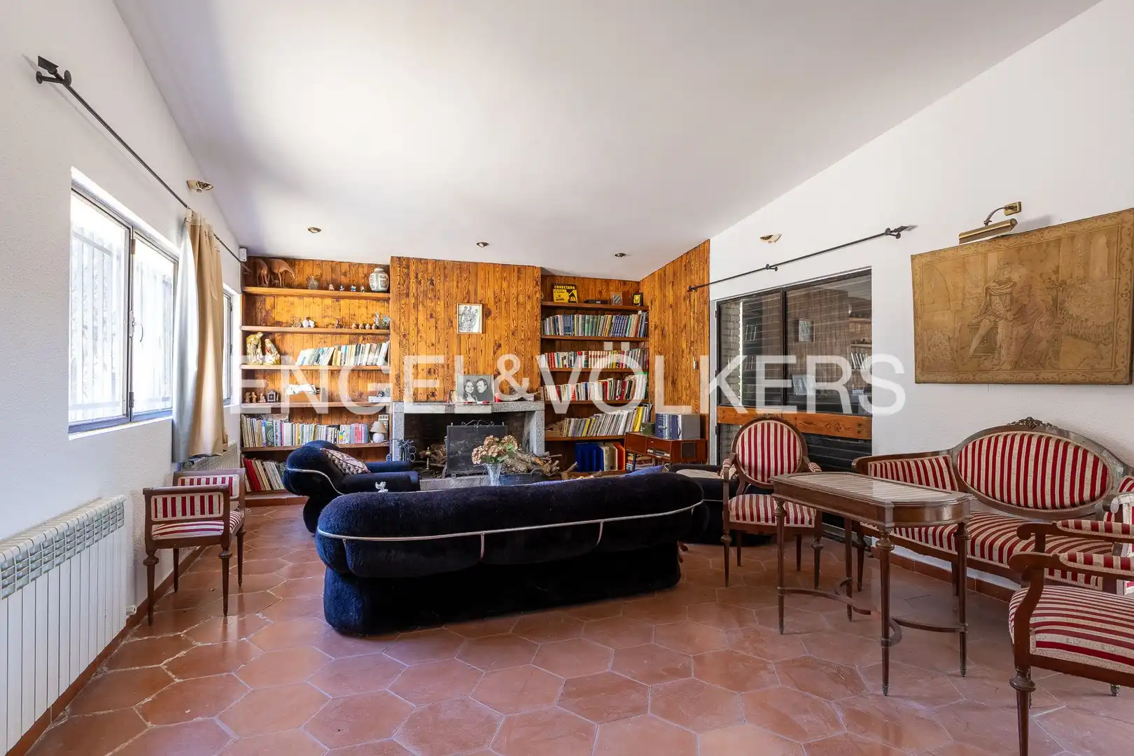 Sala d'estar de Casa o xalet en venda en Raya del Palancar - Guadamonte  