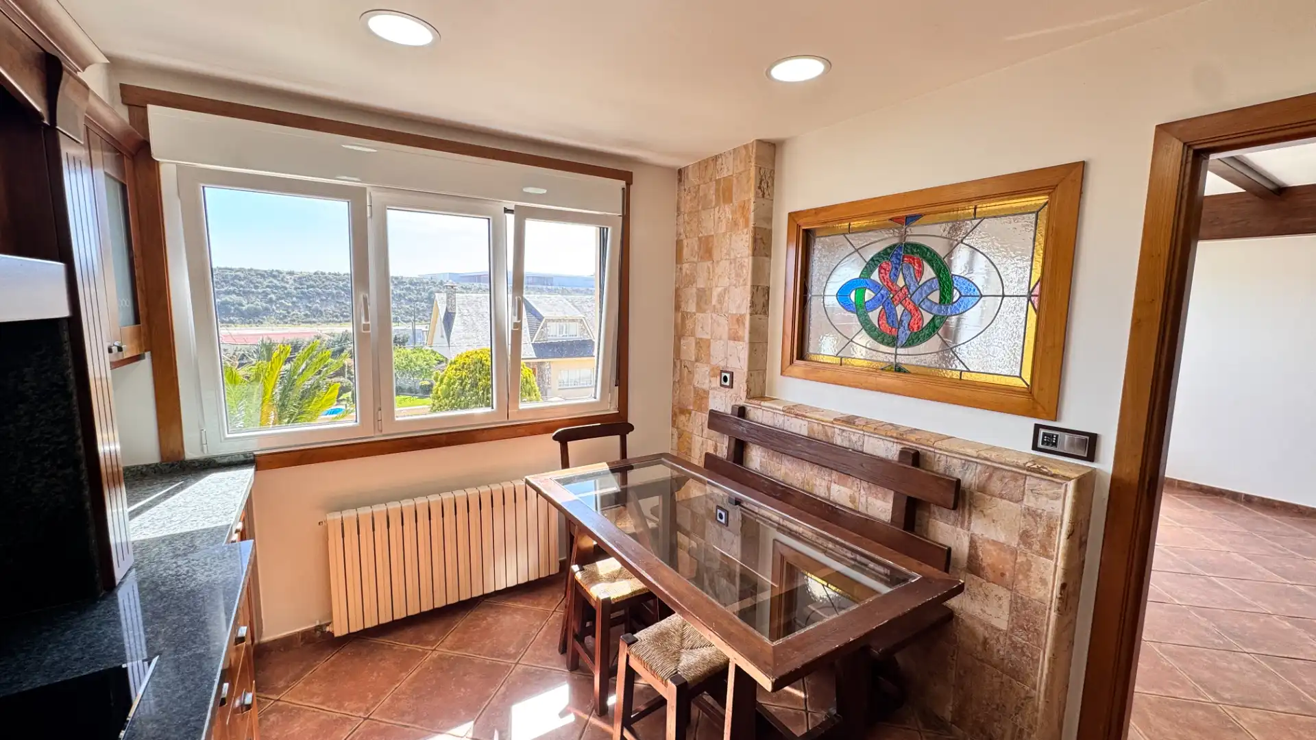 Dining room of Houses for sale in Arteixo  with Heating, Private garden and Terrace