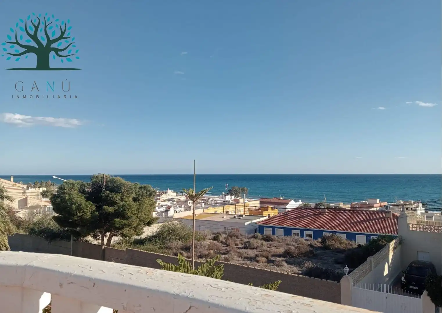 Vista exterior de Casa o xalet en venda en Mazarrón amb Calefacció, Jardí privat i Terrassa