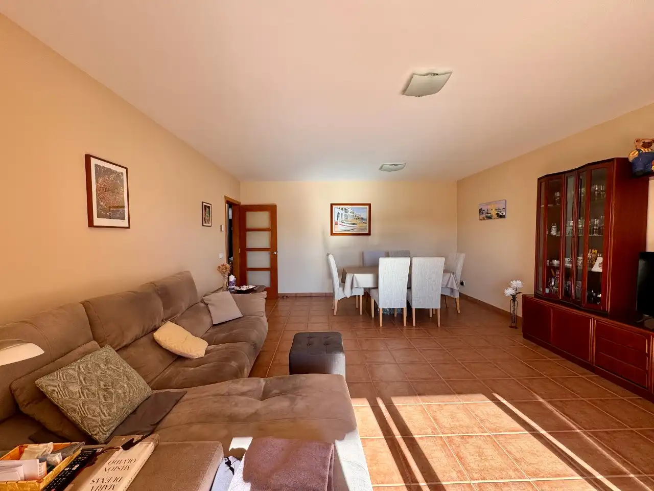 Sala d'estar de Casa o xalet en venda en Palafrugell amb Forn, Rentadora i Microones
