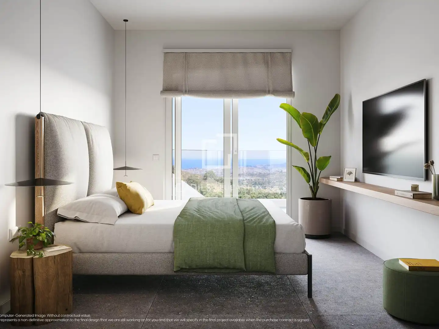 Bedroom of Attic for sale in Mijas  with Air Conditioner, Heating and Terrace