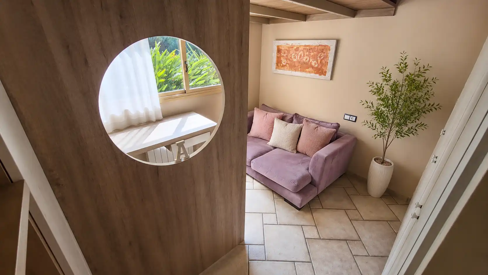 Sala d'estar de Casa o xalet en venda en Calafell amb Calefacció i Jardí privat