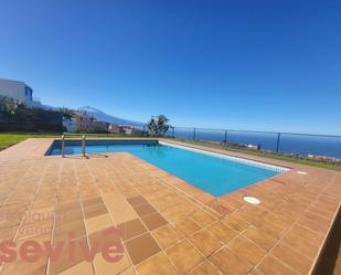 Swimming pool of Single-family semi-detached for sale in Tacoronte  with Terrace and Swimming Pool