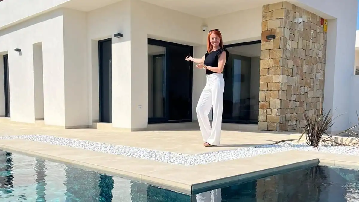 Chalet con piscina en venta en Finestrat Pueblo