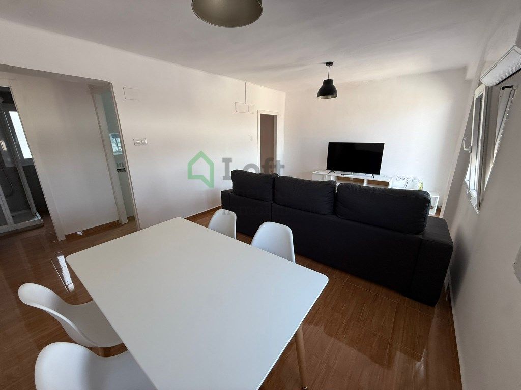 Sala d'estar de Apartament en venda en Mérida amb Aire condicionat, Terrassa i Moblat