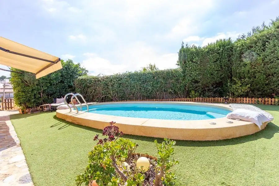 Piscina de Casa o xalet en venda en Finestrat amb Jardí privat, Terrassa i Traster