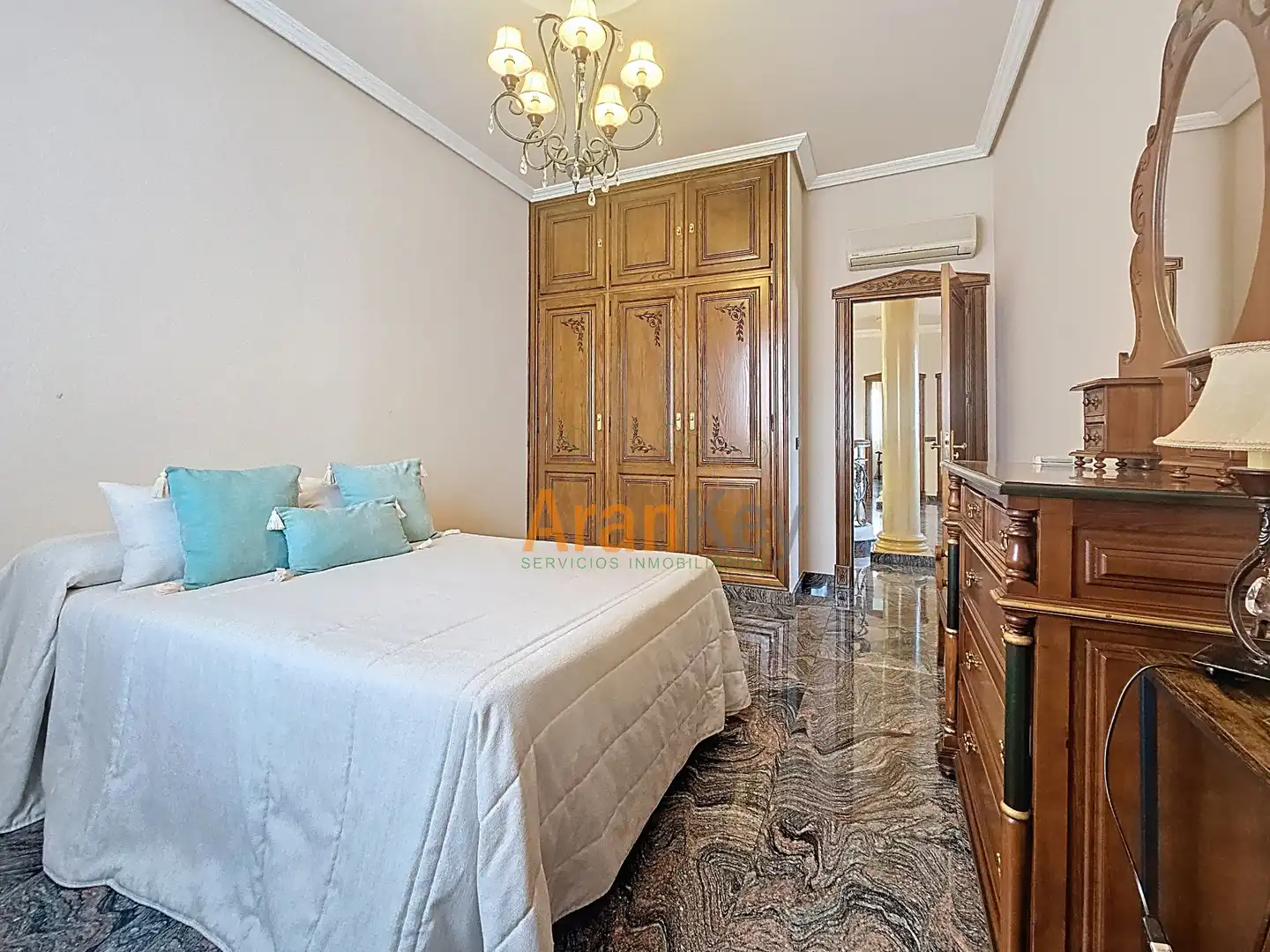 Bedroom of Houses for sale in Aranjuez  with Air Conditioner, Heating and Private garden