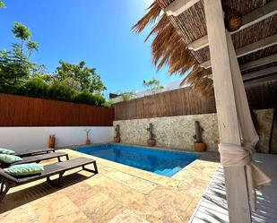 Swimming pool of House or chalet to rent in Níjar  with Air Conditioner, Heating and Private garden