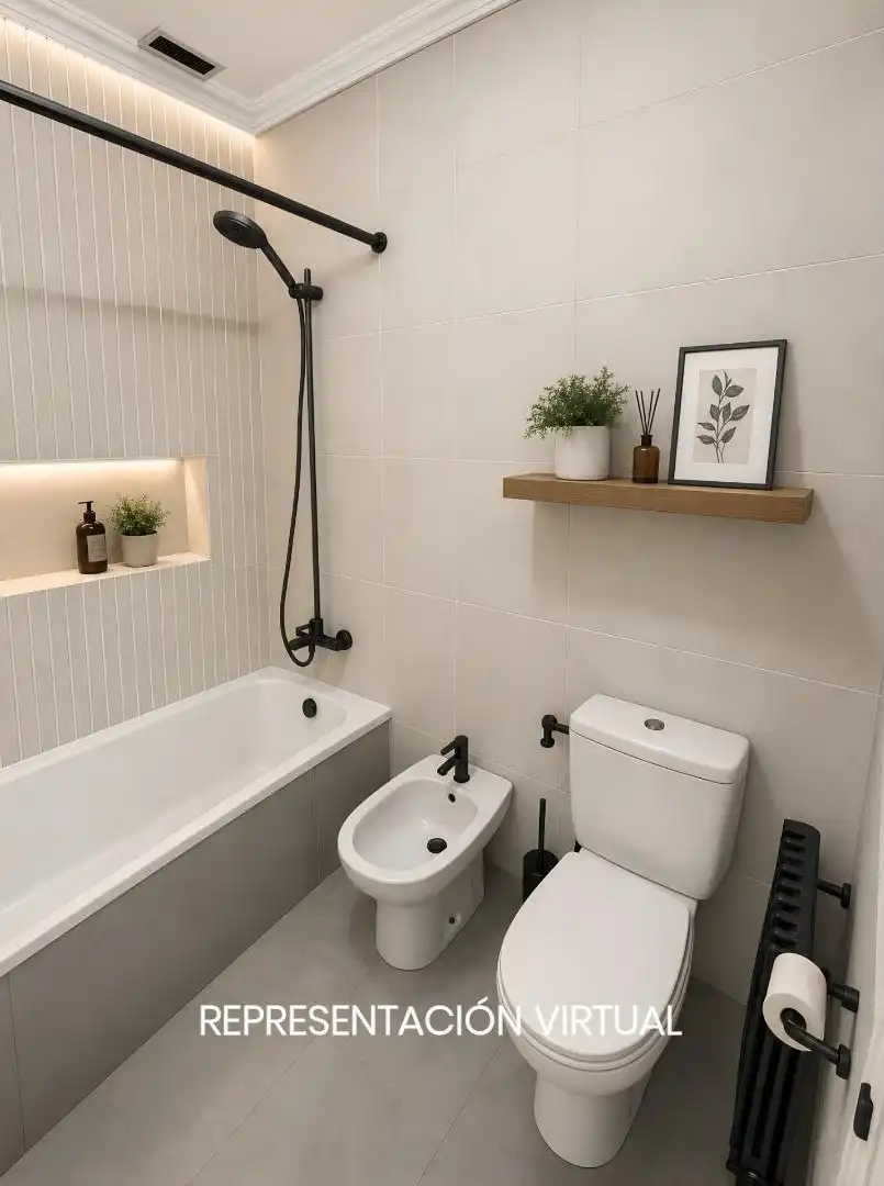 Bathroom of Detached homes for sale in Galapagar  with Air Conditioner, Heating and Private garden