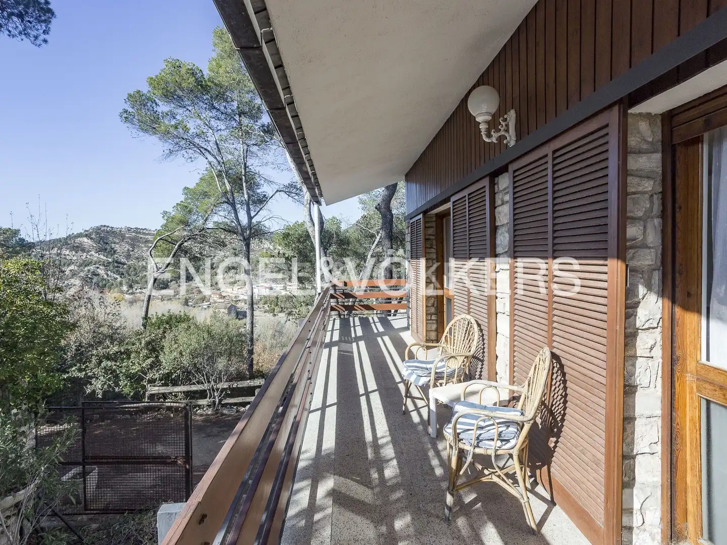 Terraza de Casa o chalet en venta en La Pobla de Claramunt con Calefacción, Jardín privado y Terraza
