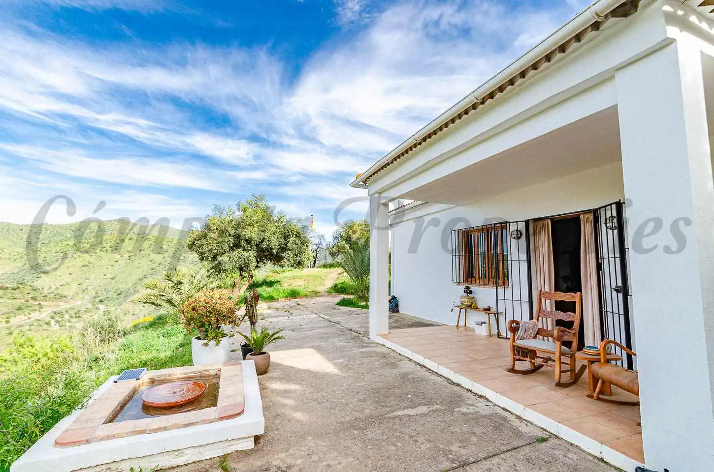Vista exterior de Finca rústica en venta en Málaga con Aire acondicionado, Jardín privado y Terraza