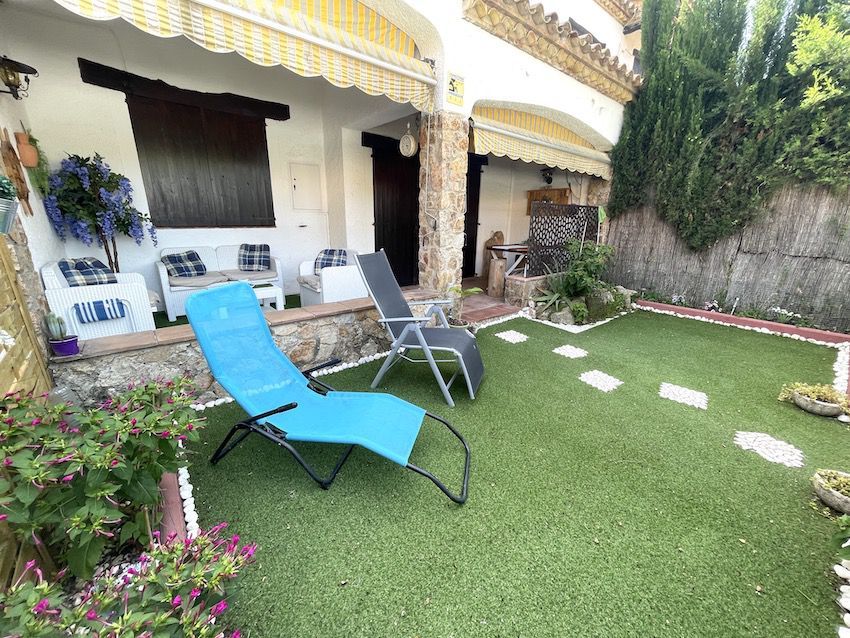 Terrace of Single-family semi-detached to rent in Castell-Platja d'Aro  with Private garden, Terrace and Furnished