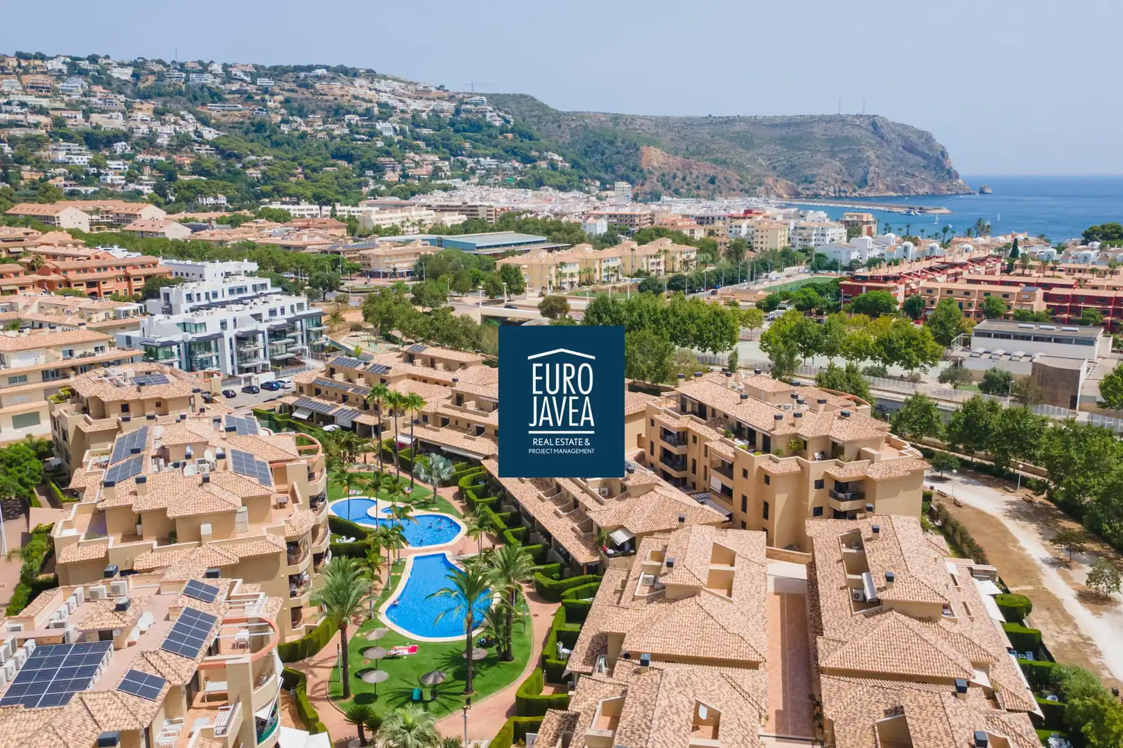 Vista exterior de Apartament en venda en Jávea / Xàbia amb Aire condicionat, Terrassa i Piscina